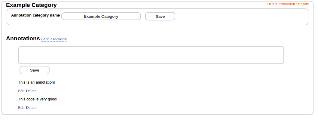 Configure Annotations