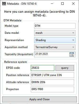 Metadata 18740-6